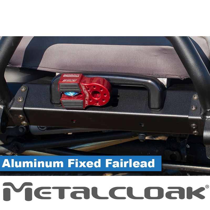 MetalCloak Aluminum Fixed Fairlead, CJ/YJ/TJ/LJ