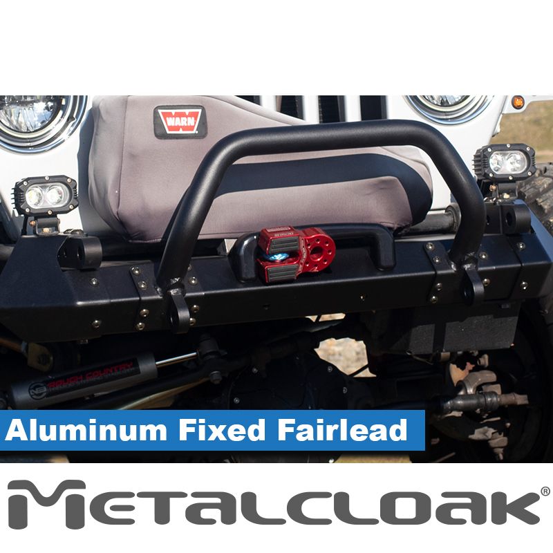 MetalCloak Aluminum Fixed Fairlead, CJ/YJ/TJ/LJ