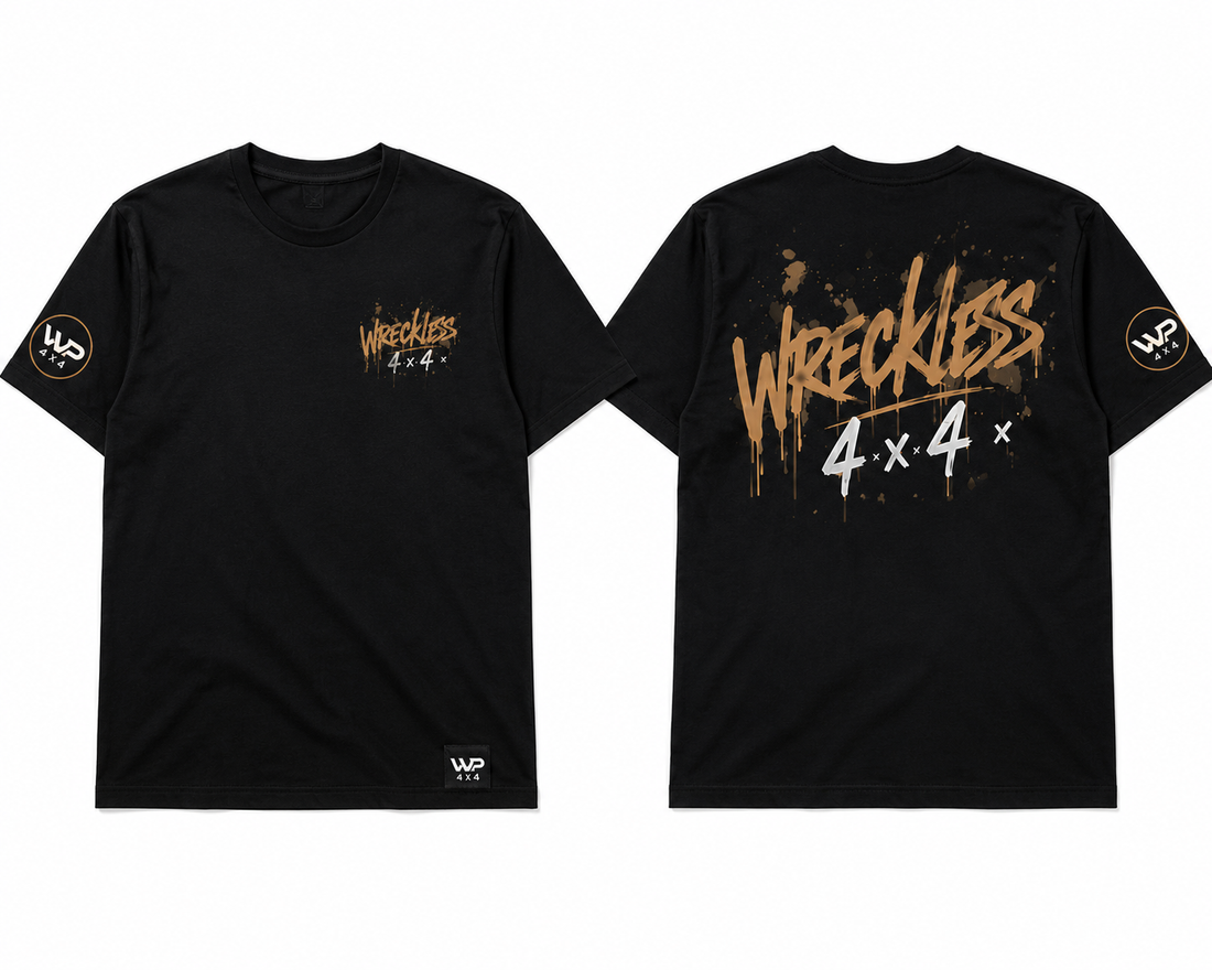 Wreckless Graffiti 4x4 Tee