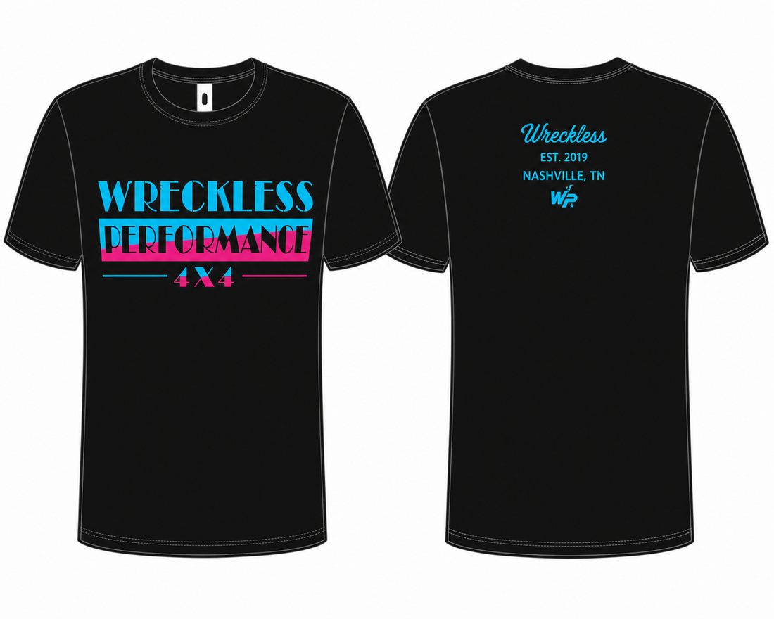 Wreckless Performance 4x4 Throwback Tee