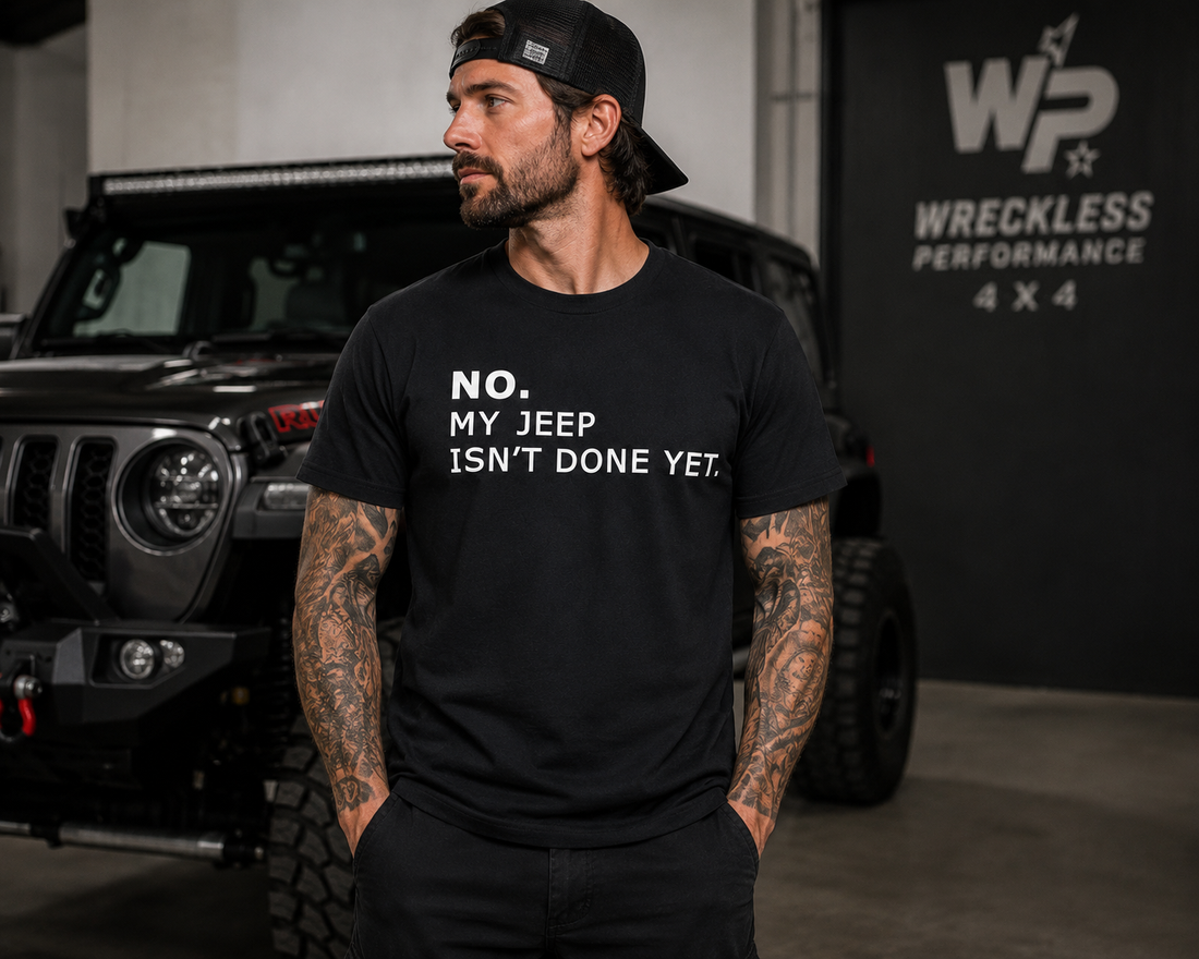 No. My Jeep Isn’t Done Yet. Tee