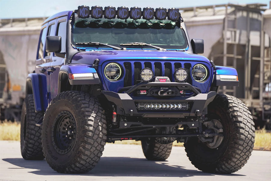 Addictive Desert Designs Phantom Winch Stubby Front Bumper