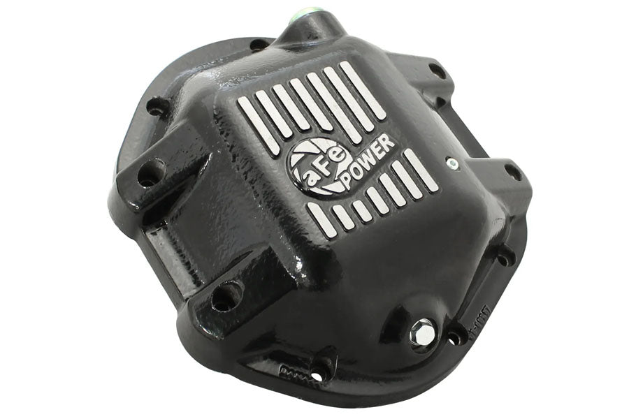aFe POWER Pro Series Rear Differential Cover w/ Machined Fins - Black
