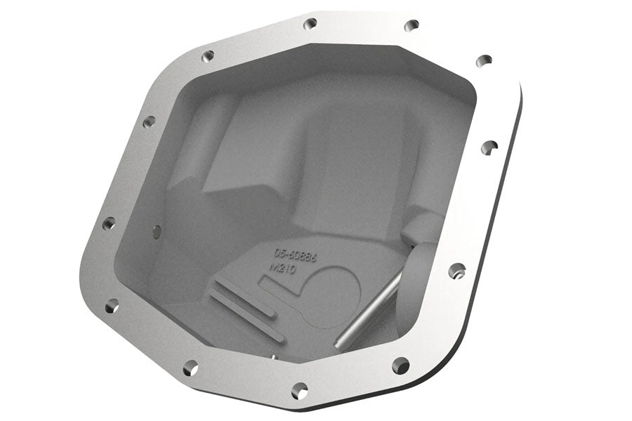 aFe POWER Pro Series Front Dana 44 M210 Differential Cover - Black w/ Machined Fins