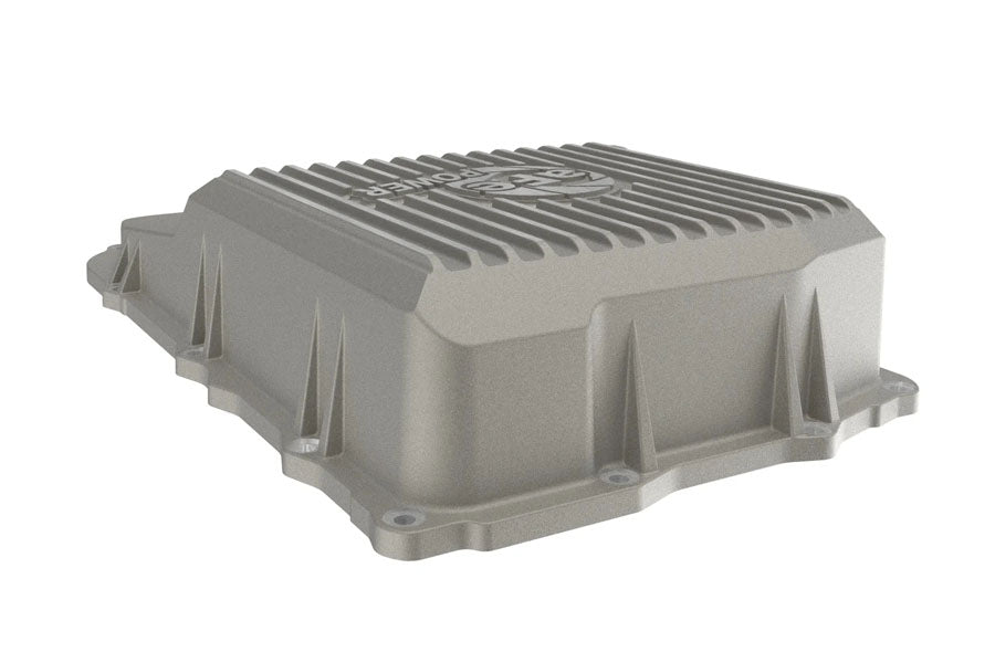 aFe POWER Street Series Transmission Pan Raw w/ Machined Fins