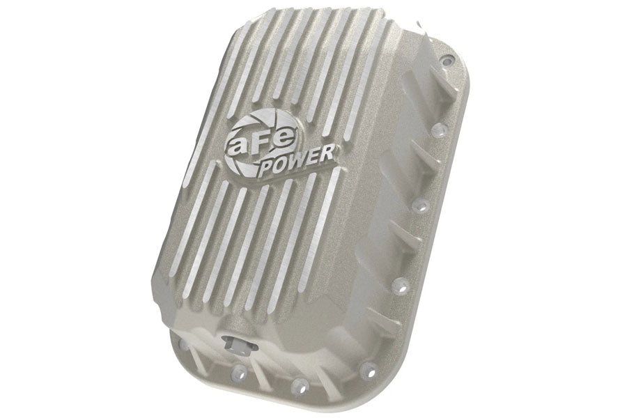 aFe POWER Street Series Engine Oil Pan Raw w/ Machined Fins