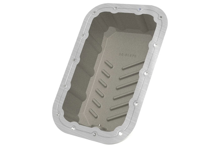 aFe POWER Street Series Engine Oil Pan Raw w/ Machined Fins