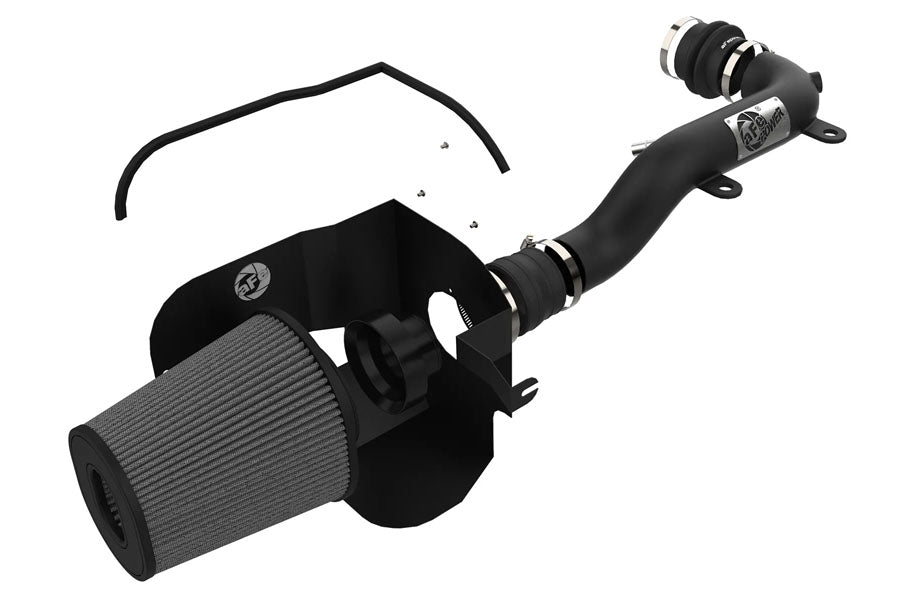 aFe POWER Magnum FORCE Stage-2 XP Cold Air Intake System Black w/ Pro DRY S Filter
