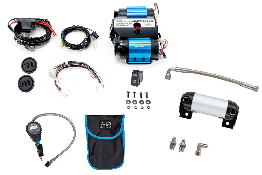 ARB 12-Volt Twin Air Compressor and Tire Inflation Kit w/ Tire Inflator