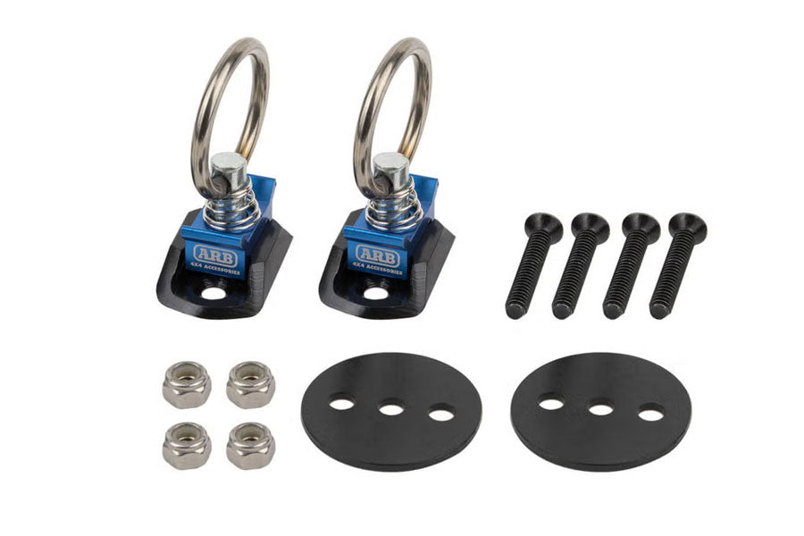 ARB 45mm Cargo Track and Load Ring Set - Pair