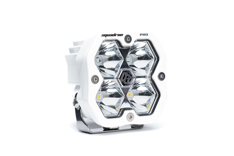 Baja Designs Squadron 2.0 Pro White LED Auxiliary Light Spot, Clear