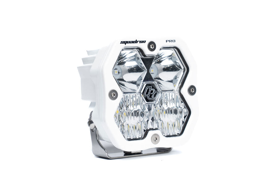 Baja Designs Squadron 2.0 Pro White LED Auxiliary Light Driving/Combo, Clear