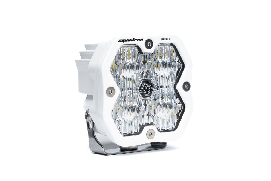 Baja Designs Squadron 2.0 Pro White LED Auxiliary Light Wide Cornering, Clear