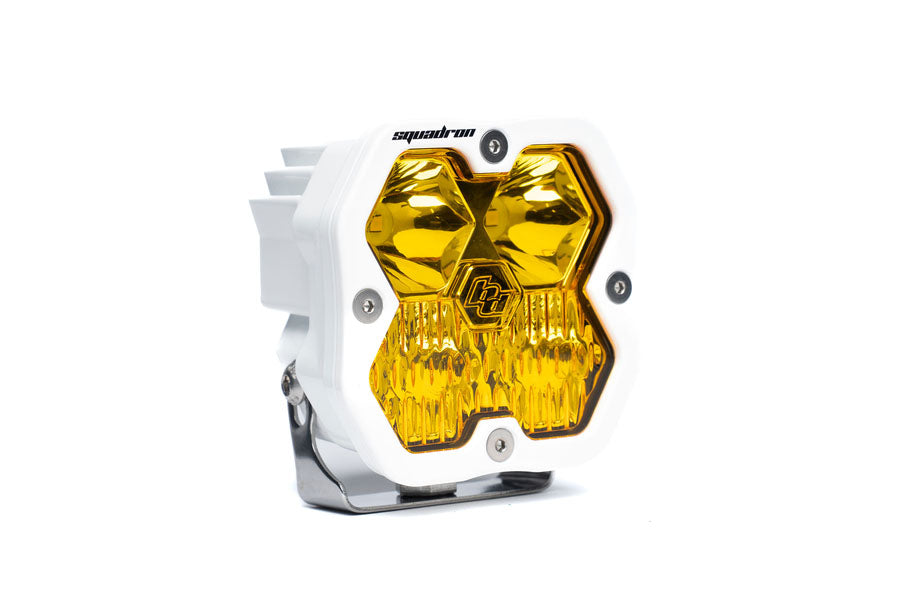 Baja Designs Squadron 2.0 Sport White LED Auxiliary Light Driving/Combo, Baja Amber