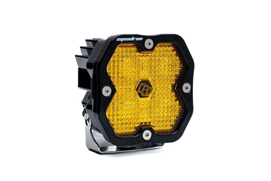 Baja Designs Squadron 2.0 Sport LED Auxiliary Light Work/Scene, Baja Amber