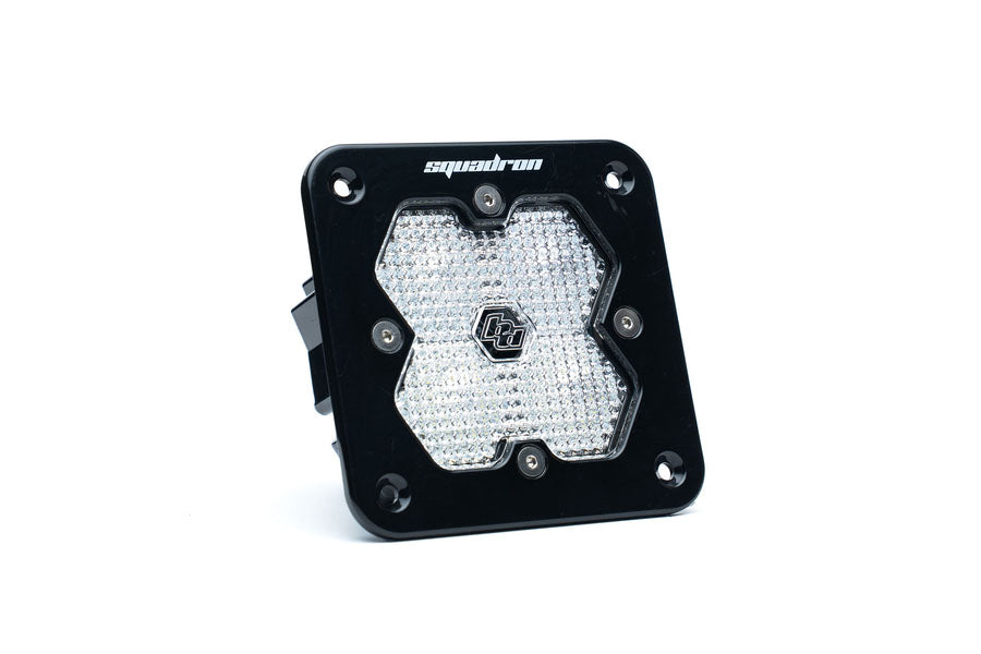 Baja Designs Squadron 2.0 Sport Flush Mount LED Auxiliary Light Work/Scene, Clear
