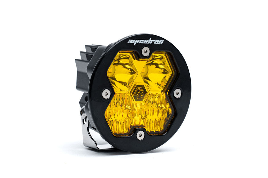 Baja Designs Squadron-R 2.0 Sport LED Auxiliary Light Driving/Combo, Baja Amber