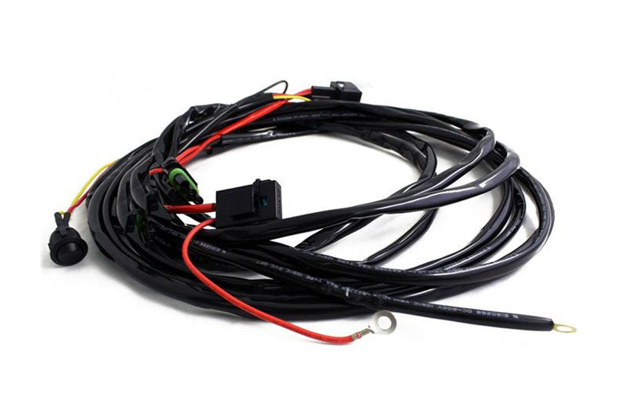 Baja Designs OnX6/S8/XL (Pro & Sport) Harness, 2 light max