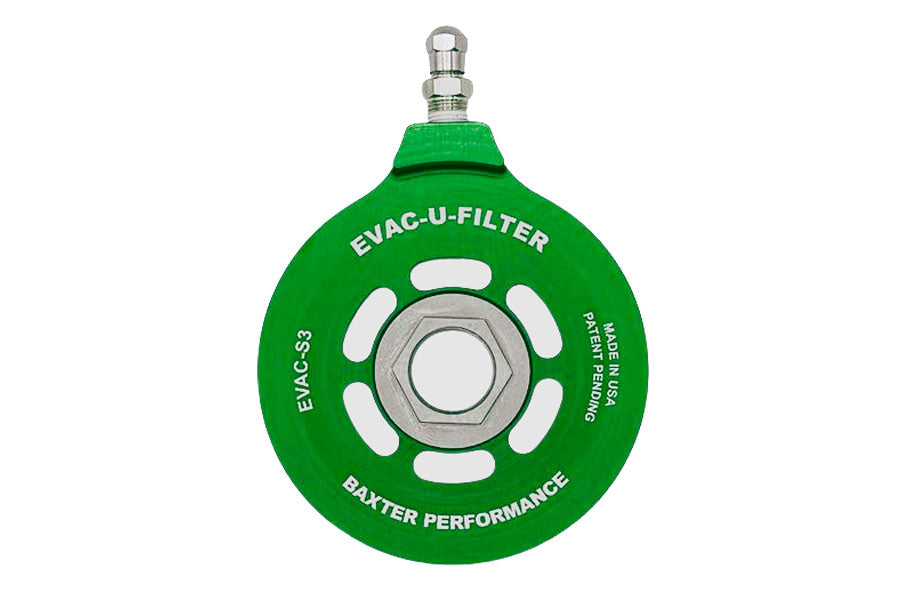 Baxter Performance EVAC-U-FILTER Oil Filter Evacuation Adapter