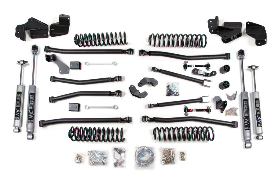 BDS Suspension 4.5in Long Arm Lift Kit w/ NX2 Nitro Shocks