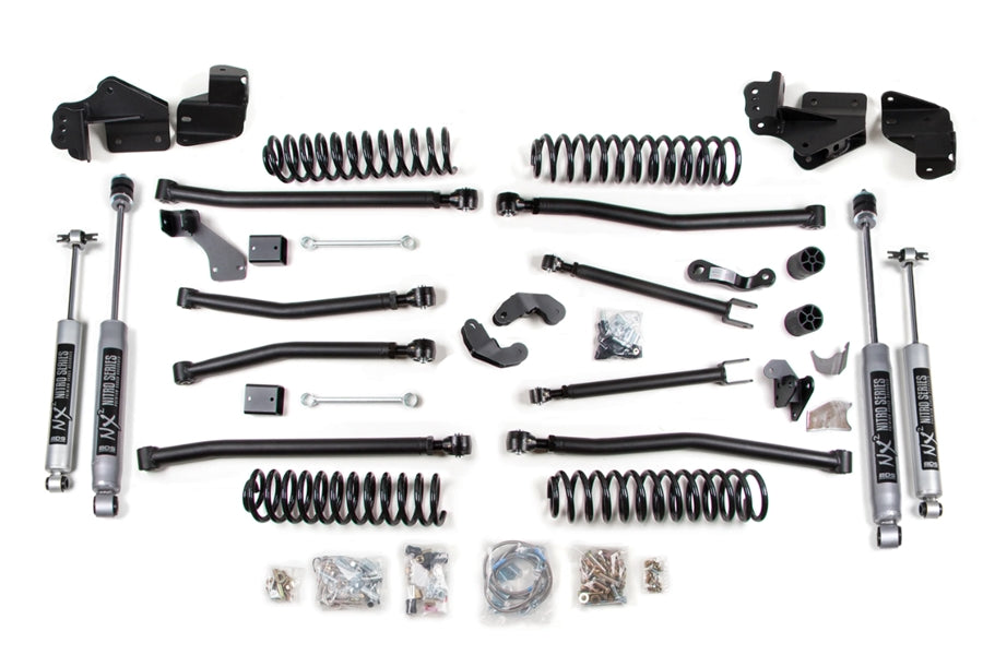 BDS Suspension 4in Long Arm Lift Kit w/ NX2 Nitro Shocks & Fixed Links