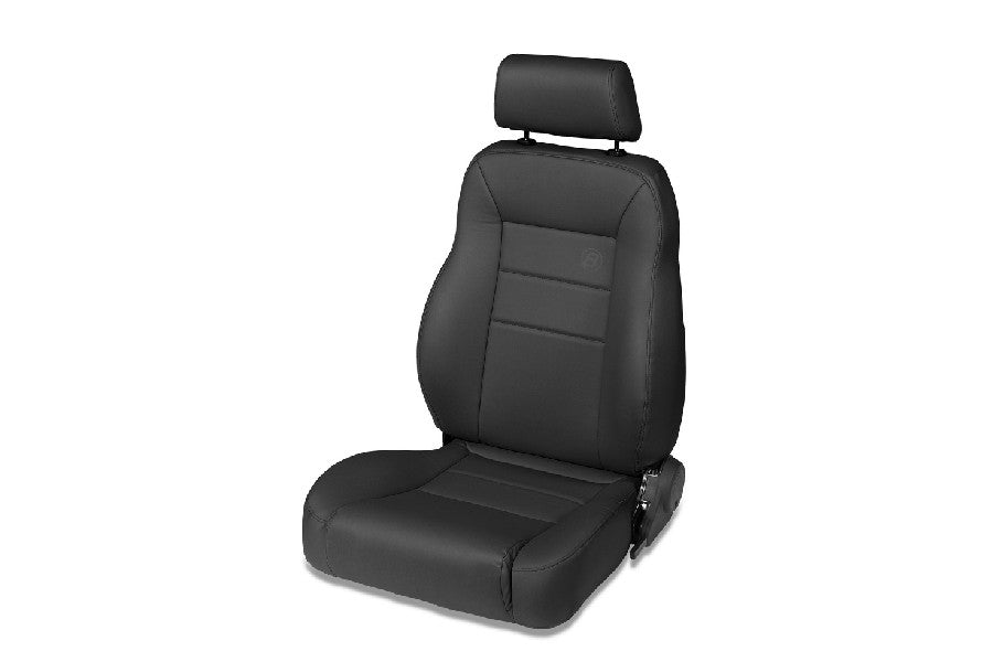 Bestop Trailmax II Pro Front Seat - All Vinyl, Black Crush - Passenger Side