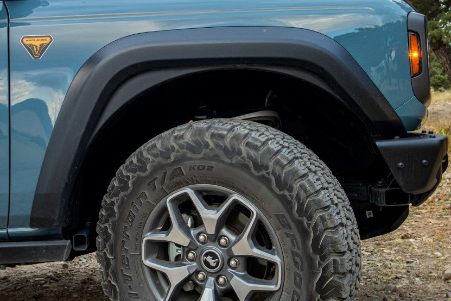 Bestop Front and Rear Fender Flares - Black