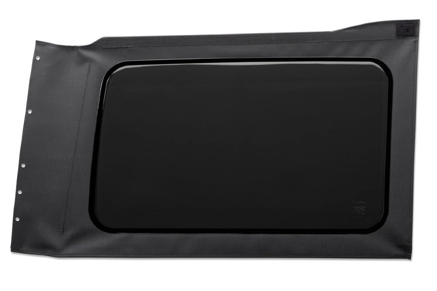 Bestop OE JL Replacement Window - Quarter Right Hand Position, Black Vinyl, Tinted