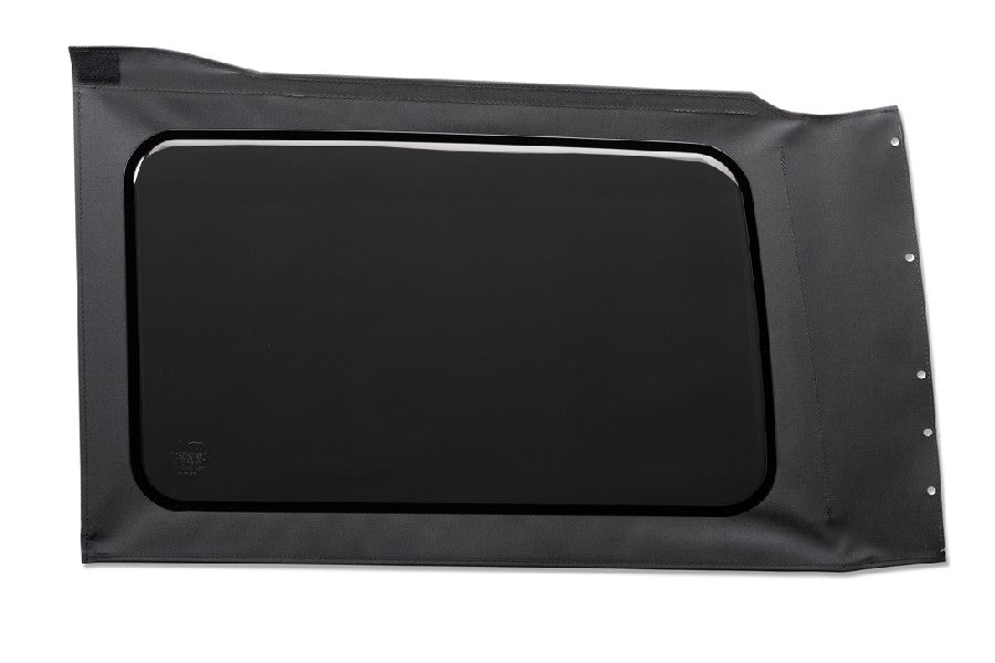 Bestop OE JL Replacement Window - Quarter Left Hand Position, Black Vinyl, Tinted