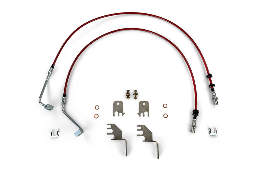 Clayton Off Road Standard Front Extended Brake Lines 40in