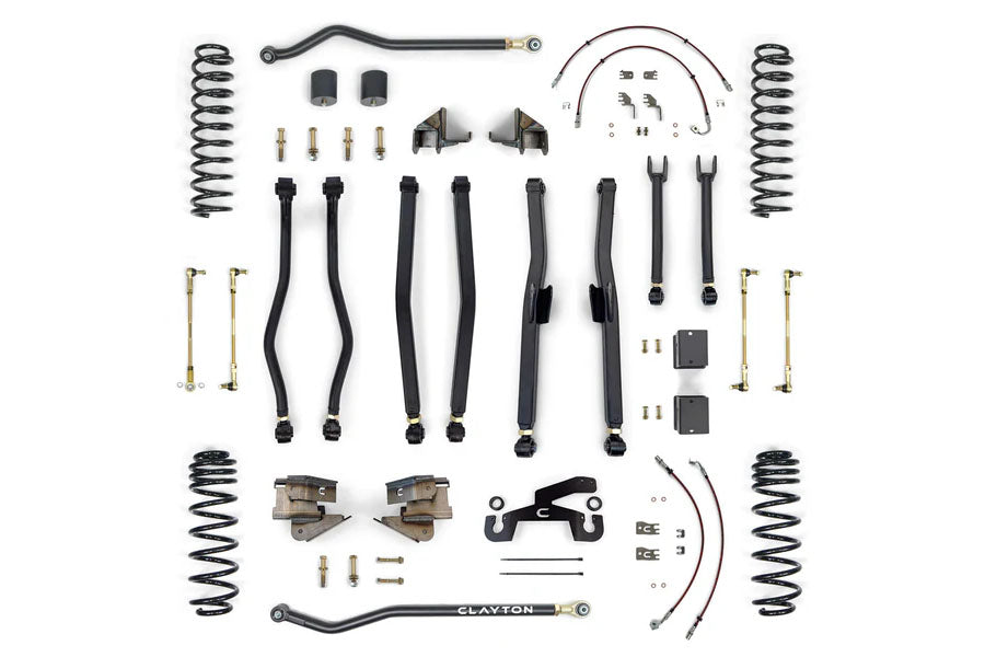 Clayton Off Road OVERLAND+ 2.5in Long Arm Lift Kit