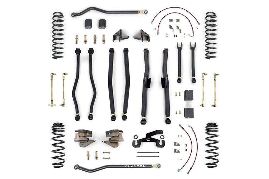 Clayton Off Road OVERLAND+ 3.5in Long Arm Lift Kit