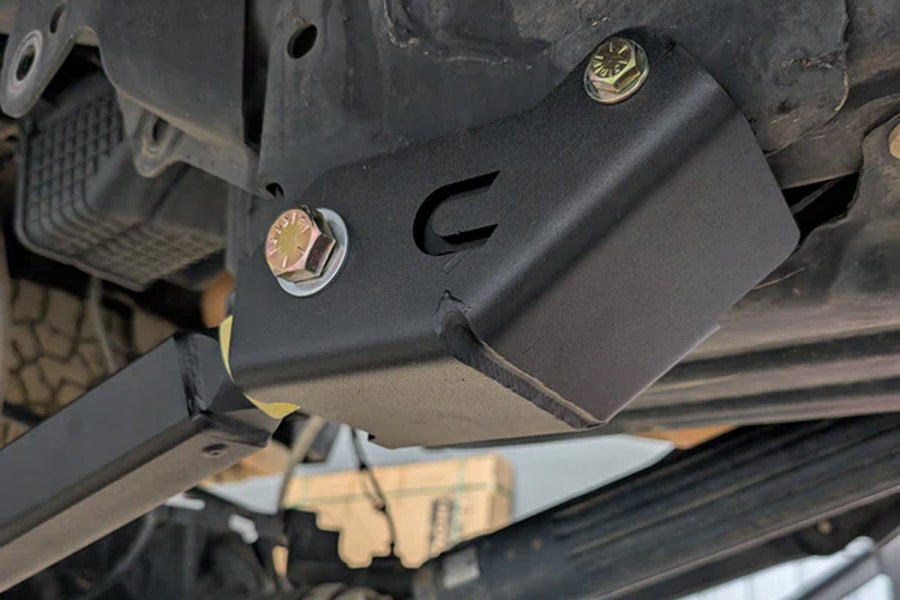 Clayton Off Road Lower Control Arm Bracket Skid Plate - Rear