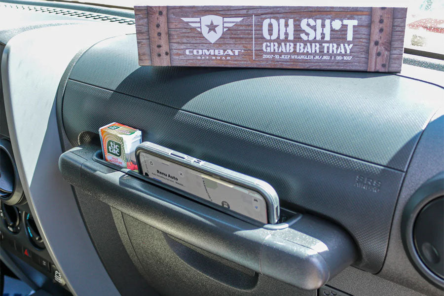 Combat Off Road OH SHT Grab Bar Tray