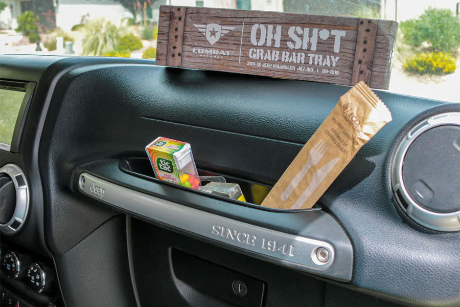 Combat Off Road OH SHT Grab Bar Tray