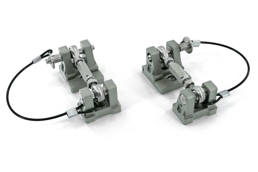 Combat Off Road Billet Aluminum Hood Latch Set - Raw