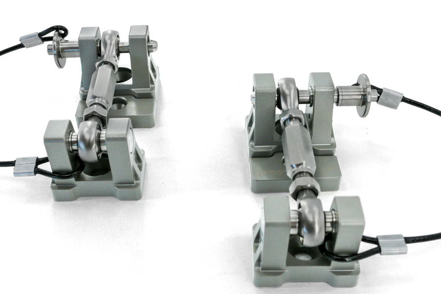 Combat Off Road Billet Aluminum Hood Latch Set - Raw