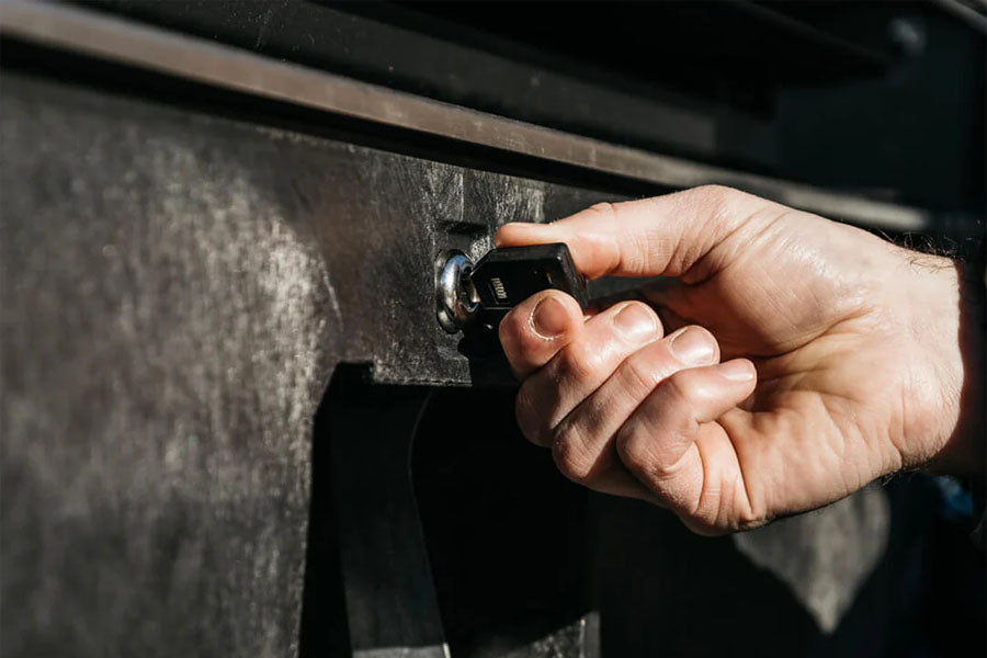 DECKED Drawer System Locks