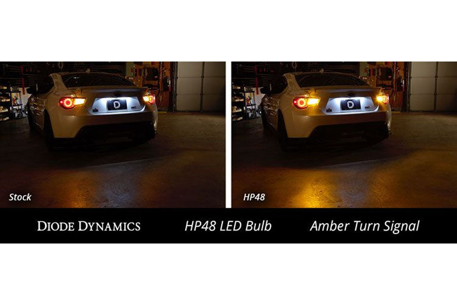 Diode Dynamics 1157 HP48 Turn Signal LED Bulbs, Amber - Single