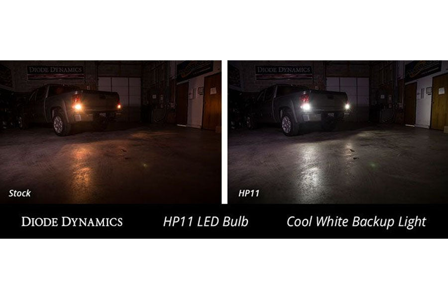 Diode Dynamics 7440/7443 HP11 Backup LED Bulbs, Cool White - Pair