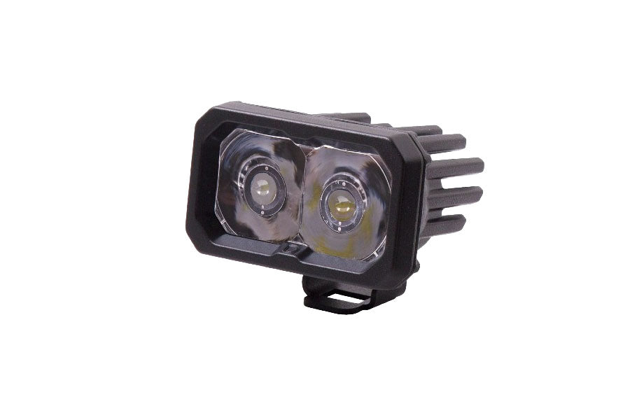 Diode Dynamics C2 2.0 White Pro LED Pod, Spot - Red