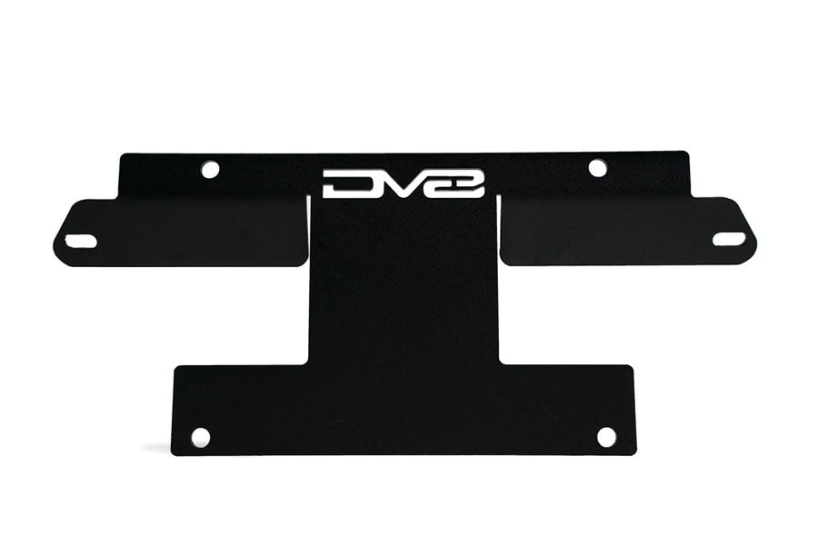 DV8 Offroad Factory Front Bumper License Relocation Bracket - Center