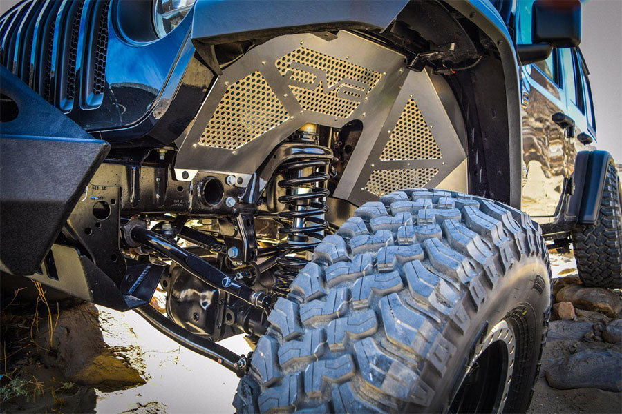 DV8 Offroad 2.0 Front Hydraulic Bumpstops w/ 2.5in Stroke