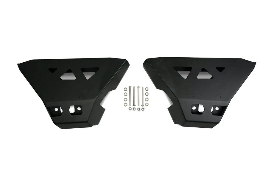 DV8 Offroad Front Lower Control Arm Skid Plates - Pair