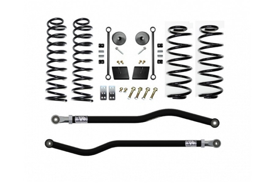 EVO Manufacturing 2.5in Enforcer PLUS Stage 1 Lift Kit - No Shocks