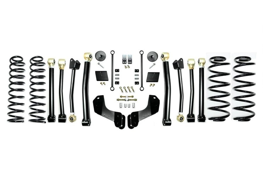EVO Manufacturing 2.5 Enforcer Overland Lift Kit Stage 4 - No Shocks