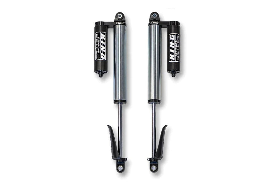 EVO Manufacturing Spec King Rear 2.5in Remote Reservoir 2.5-5in Lift Pair - Black