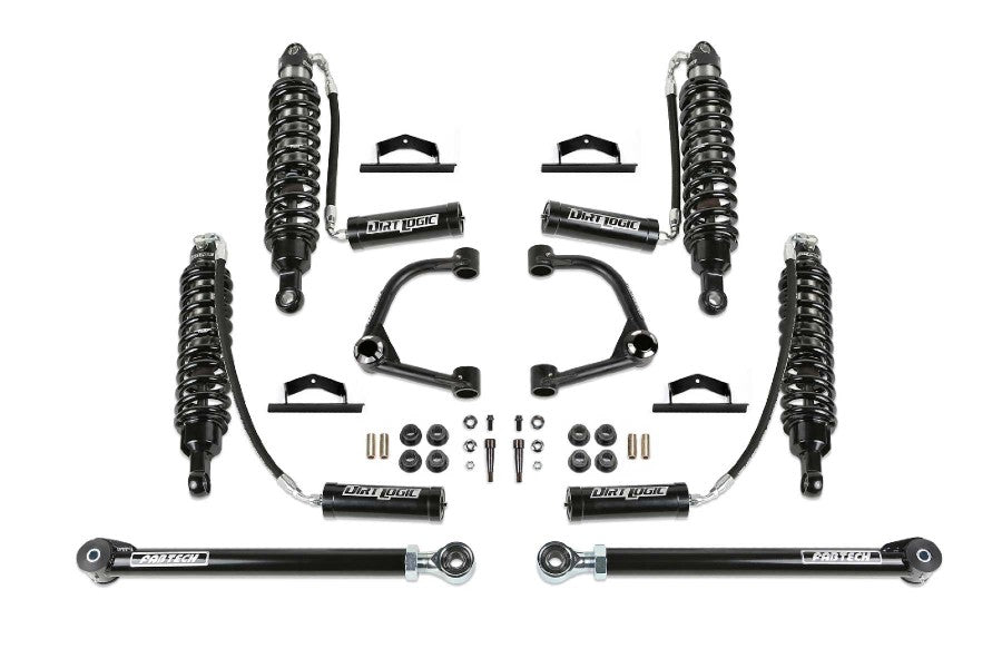 FabTech 4in UCA Lift Kit w/ DLSS Coilovers