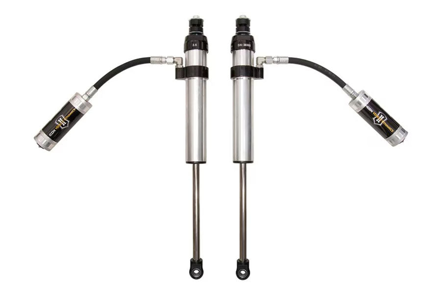 Icon Vehicle Dynamics 4.5in Lift Front Remote Reservoir 2.5 Series Shocks Pair