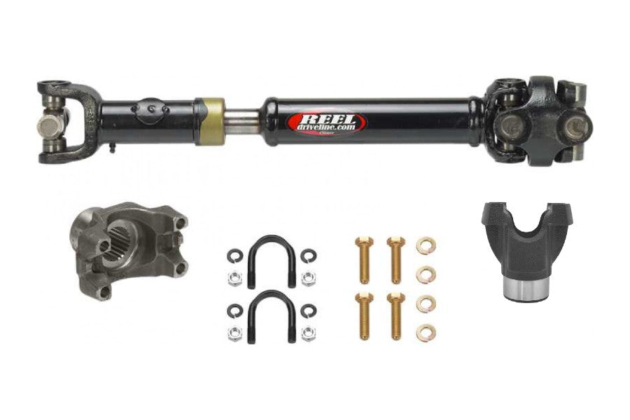 J.E. Reel Rubicon 2.0L 241 Roctrac T/C Heavy Duty 1350 Double Cardan Rear Driveshaft with Double Cardan Joint